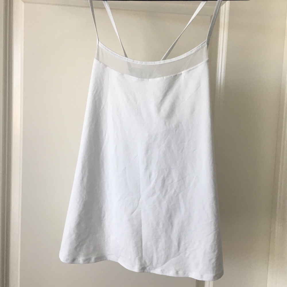 Cross back workout top